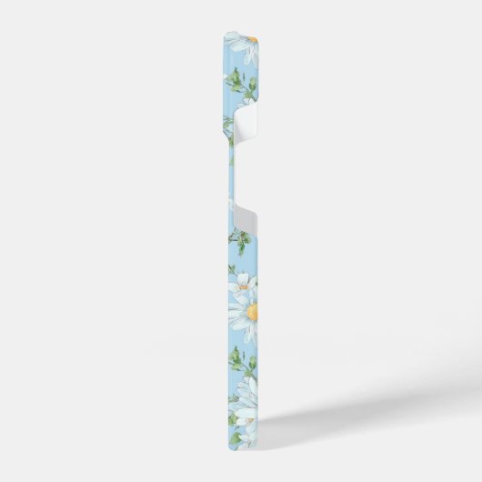 Pastel Daisy Flower Garden Pattern iPhone Hoesje (Linkerkant)