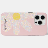 Pastel Daisy Hoesje-Mate iPhone Case (Achterkant (horizontaal))