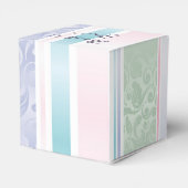 Pastel Damask Dank u Bedankdoosjes (Achterkant)