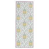 Pastel Damask Easter Eggs Patroon Gift Bag Wijn Cadeautas (Voorkant)