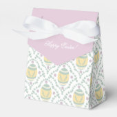 Pastel Damask Easter Eggs Pattern Bedankdoosjes (Voorkant Zijde)