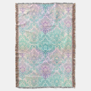 Pastel damast deken