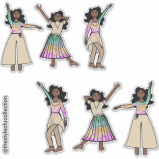 Pastel Dancer #1 Sticker