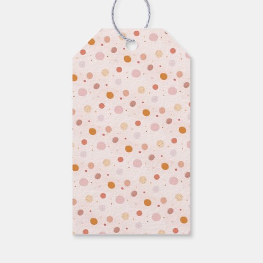 Pastel Dank u Halloween gunst Cadeaulabel (Achterkant)