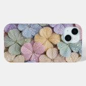 Pastel Dauwdruppel Klaver Bloemen Esthetiek  Case-Mate iPhone Case (Achterkant (horizontaal))