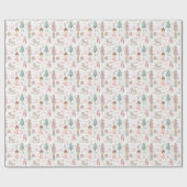 Pastel De Notenkraker Kerst Ballet Decoupage Cadeaupapier (Vlak)