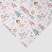 Pastel De Notenkraker Kerst Ballet Decoupage Tissuepapier (Detail)