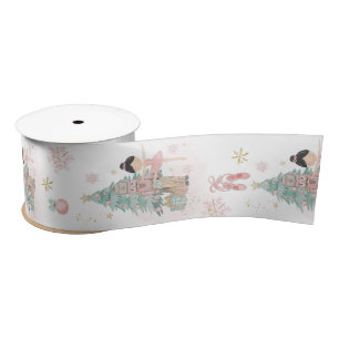 Pastel De Notenkraker Roze Kerstballet Satijnen Lint