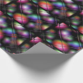 Pastel Decorations Window Uitzicht kerst Cadeaupapier (Hoek)