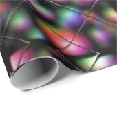 Pastel Decorations Window Uitzicht kerst Cadeaupapier (Rol Hoek)