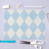 Pastel diamantpatroon tissuepapier (Craft)