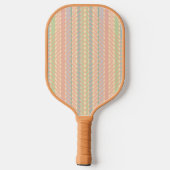Pastel Diamond Patroon Pickleball Paddle (Achterkant)