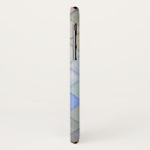 Pastel Diamond Pattern Mermaid Blue Green Roze Case-Mate iPhone Case (Achterkant/links)