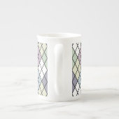 Pastel Diamonds Porselein Kop (Achterkant)