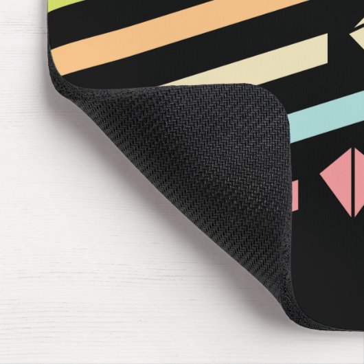 Pastel Dice Set Tabletop RPG Muismat (Hoek)