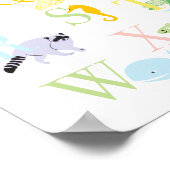 Pastel Dier ABC Print (Hoek)