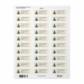 Pastel Disco Bal Ornament Kerstboom Custom Etiket (Full Sheet)