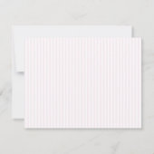 Pastel Disco Bal Papier Slingers Bedankkaart (Achterkant)