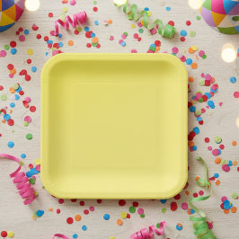 Pastel disposable plates - Party paper plates Papieren Bordje