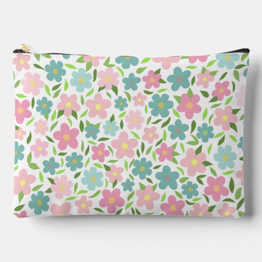 Pastel Ditsy Bloemige Shabby Chic Coquette Etui (Voorkant)