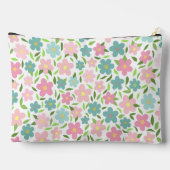 Pastel Ditsy Bloemige Shabby Chic Coquette Etui (Achterkant)