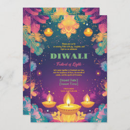Pastel Diwali Delight Kaart