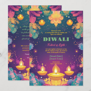 Pastel Diwali Delight Kaart