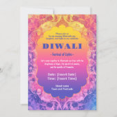 Pastel Diwali Elegance Kaart (Voorkant)
