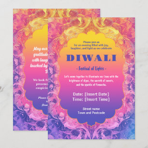 Pastel Diwali Elegance Kaart