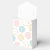 Pastel Donut Birthday Party Bedankdoosjes (Geopend)