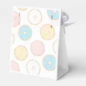 Pastel Donut Birthday Party Bedankdoosjes (Achterkant)