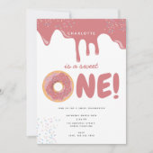 Pastel Donuts & Sprinkles Zoet Een Verjaardag Kaart (Voorkant)