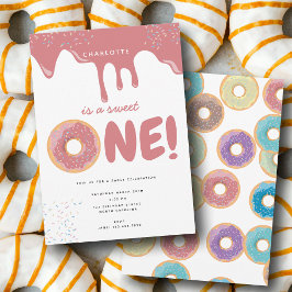 Pastel Donuts & Sprinkles Zoet Een Verjaardag Kaart