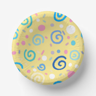 Pastel Doodle Krullen & Stippen Papieren Kommen