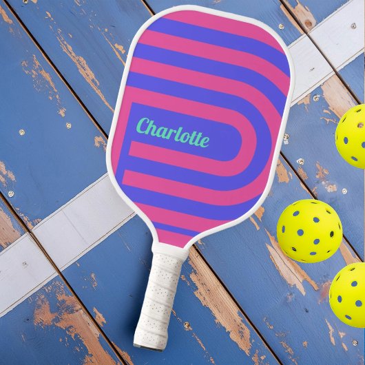 Pastel Doolhof Pickleball Paddle