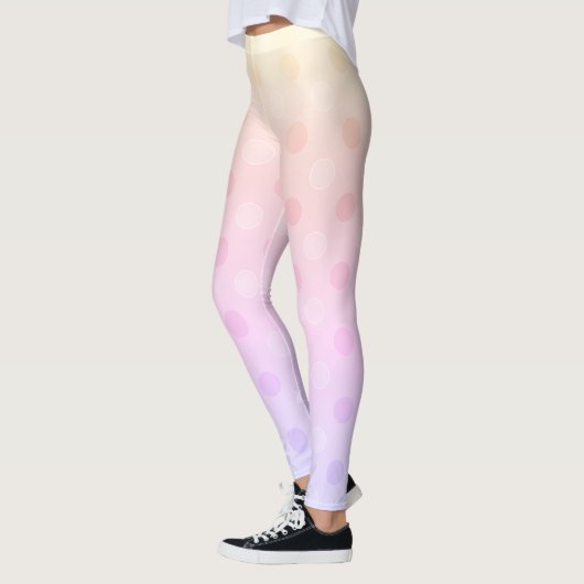 pastel dot leggings activewear (Links)