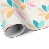 Pastel Draaiende Molen Cadeaupapier (Rol Hoek)