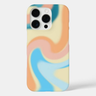 Pastel Draaikolken iPhone 16 Pro Hoesje
