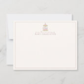 Pastel Draaimolen Kraam Briefkaart (Voorkant)