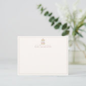 Pastel Draaimolen Kraam Briefkaart (Staand voorkant)