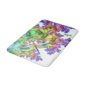 Pastel Dragonflies Bath Mat (Gekanteld)