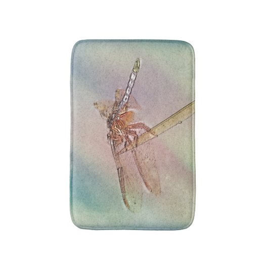 Pastel Dragonfly Badmat (Voorkant Verticaal)