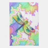 Pastel Dragonfly Kitchen Towel Theedoek (Verticaal)
