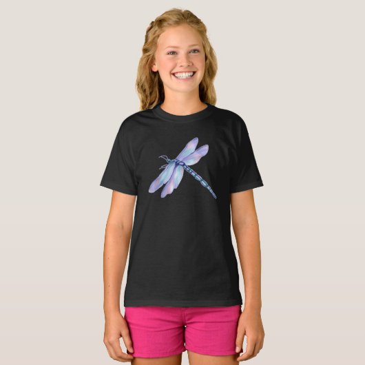 Pastel Dragonfly T-shirt (Voorkant volledig)