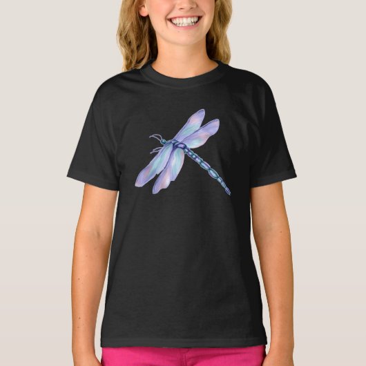 Pastel Dragonfly T-shirt (Voorkant)