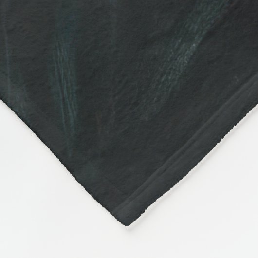 Pastel Drawing Pine Boughs Lichten Fleece Deken (Hoek)