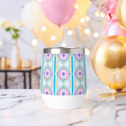Pastel Dream Boho Geometric Kaleidoscope (Vrijgezellenfeest)