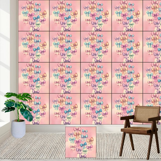 Pastel Dream Bows Behang (Creator heeft geüpload)