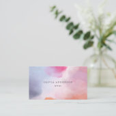 Pastel Dream | Elegant en mooi Visitekaartje (Staand voorkant)