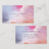 Pastel Dream | Elegant en mooi Visitekaartje (Voorkant / Achterkant)